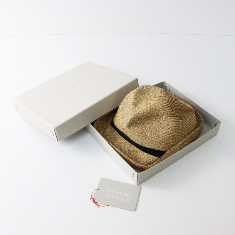 大幅値下げ★美品　mature ha. マチュアーハ MBOX-104 mature ha.(マチュアーハ)グログランリボンペーパーブレード