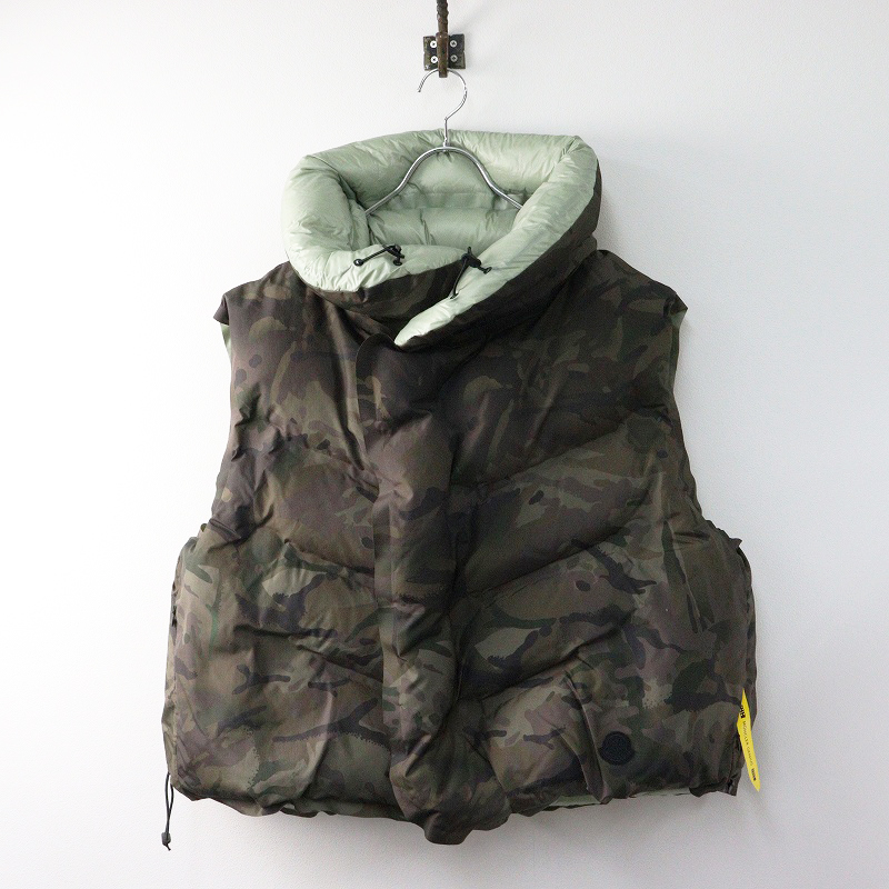 MONCLER+DINGYUN ZHANG 2022春夏リバーシブルダウンベストZADENA MONCLER+DINGYUN ZHANG 2022春夏リバーシブルダウンベストZADENA
