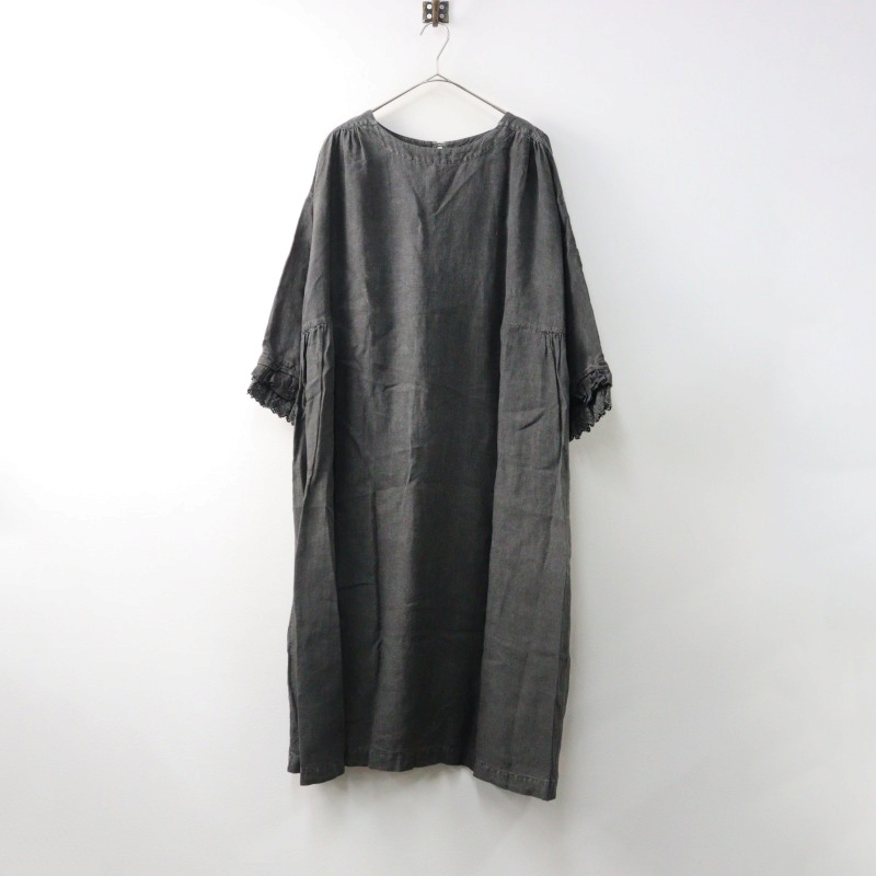 nest Robe ネストローブ リネン超撥水 フーディー　インクブラック nest Robe ネストローブ リネン超撥水 フーディー インク