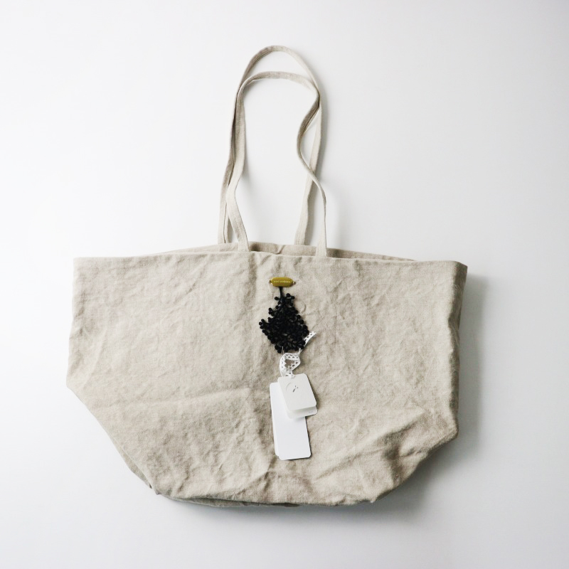 ミナペルホネン⚮ フォレストタイル(light beige)2wayトートバッグ 未使用 2025SS ミナペルホネン mina perhonen tanto bag L