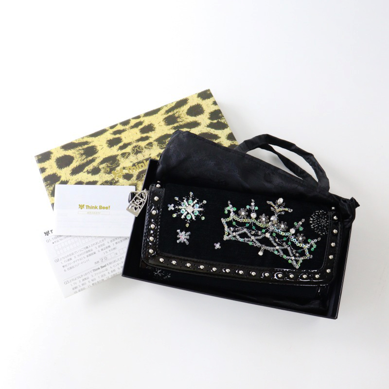 極美品 シンクビー Think Bee！パイル スパンコール ロング