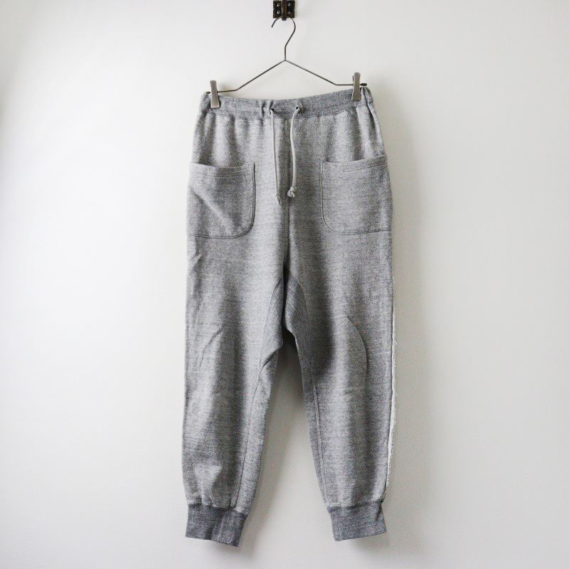 ZUCCA ズッカ　スエットサルエルパンツ ズッカ ZUCCa スウェットサルエルパンツ M/グレー コットン 裏毛