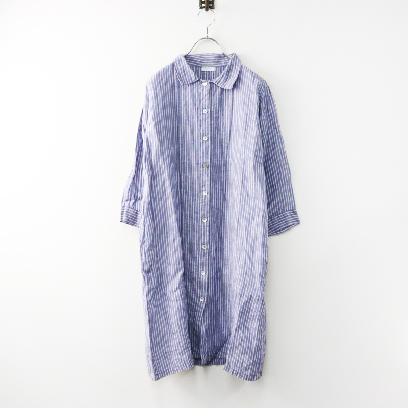 フォグ　リネンワーク　半袖シャツワンピース 楽天市場】入荷 fog linen work フォグリネンワーク リーサ