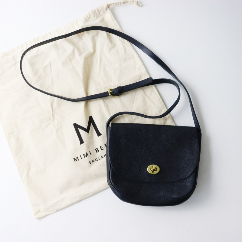 極美品✨ミミベリー フランシス ショルダーバッグ ターンロック 