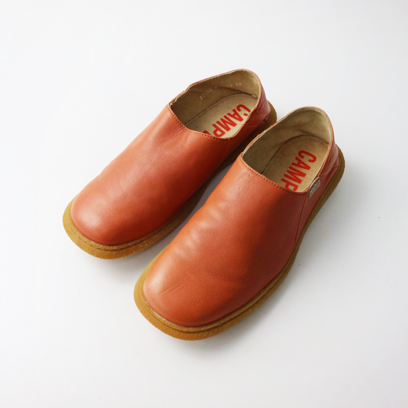 美品 カンペール CAMPER レザースリッポンシューズ 23CM