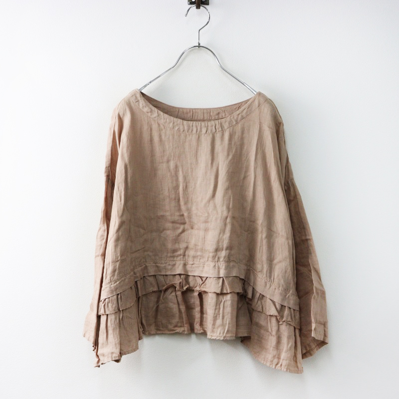 【新品♥】ネストローブ nest Robe リネン 100% ブラウス フリル襟 楽天市場】ネストローブ nest Robe リネンリバーレースラッフル