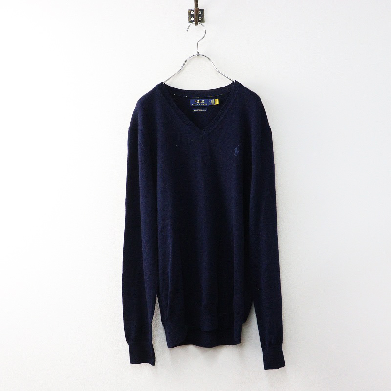 ポロラルフローレン POLO RALPH LAUREN ポニー刺繍 ウールニット
