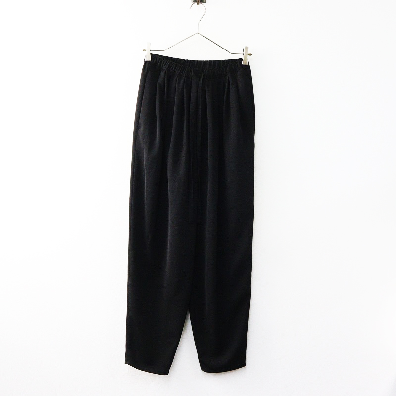 美品 2025AW今季 エンフォルド ENFOLD MANY-TUCK COCOON-PANTS メニー