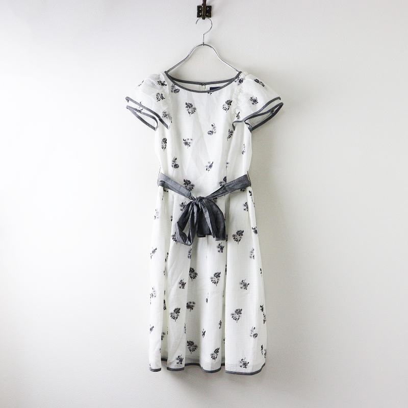 2021SS エムズグレイシー M'S GRACY フラワーモチーフ フリル