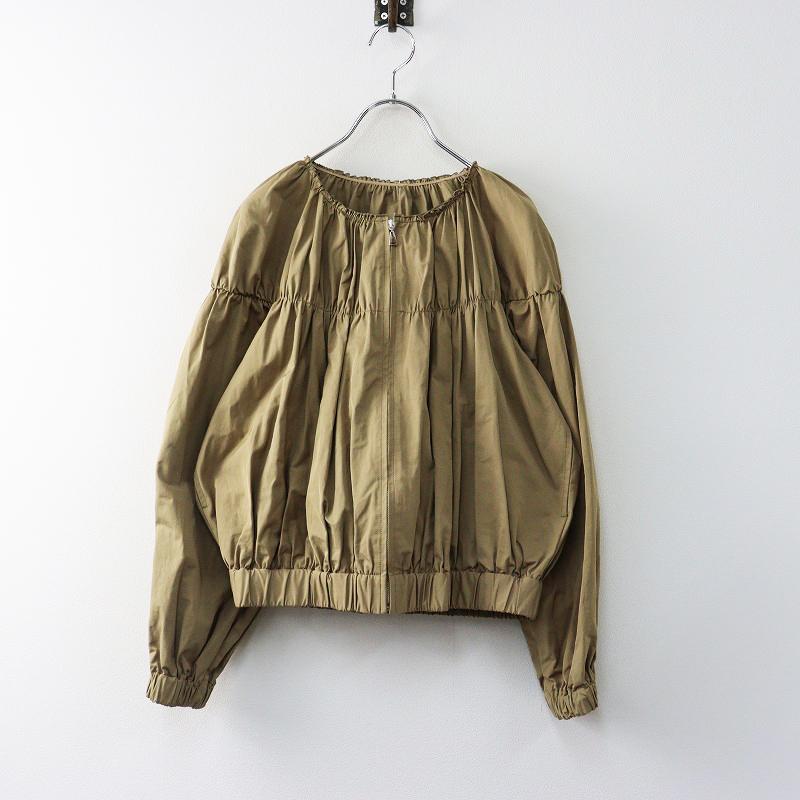 美品 ヴェルメイユパーイエナ VERMEIL par iena タフタZIP