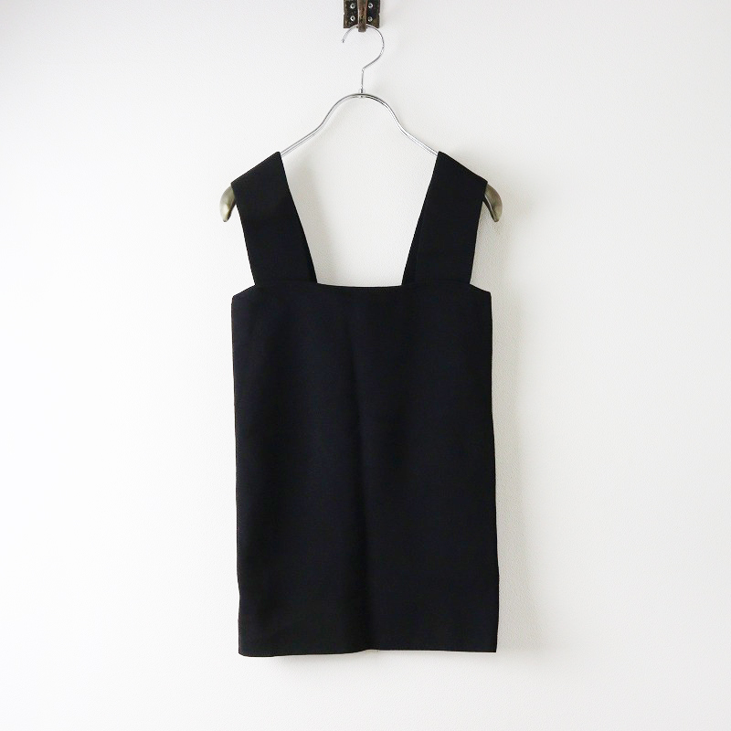 2025 PRE AUTUMN カオス Chaos シルクコンニットタンク F/ブラック  