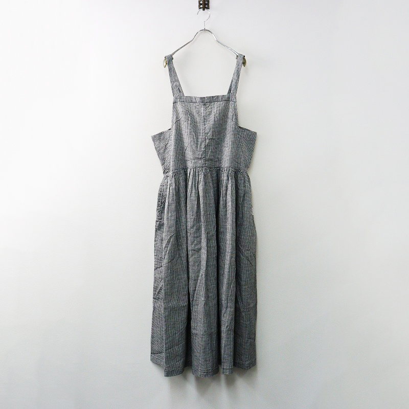 ネストローブ　エプロンワンピース Release >>ブラックヘンプシリーズ | ONLINE SHOP | nest Robe