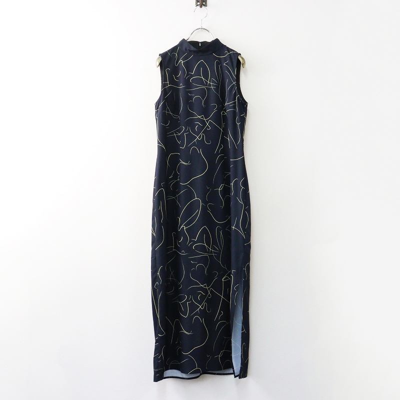 【新品未使用 】 Ameri vintage ワンピース 2023SS アメリヴィンテージ AMERI VINTAGE MEDI BODY LINE ART