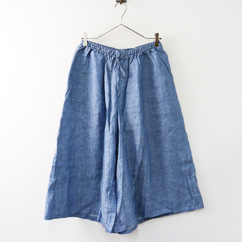 nest robe リネン ティーフラワー キュロットパンツ nest robe リネン ティーフラワー キュロットパンツ