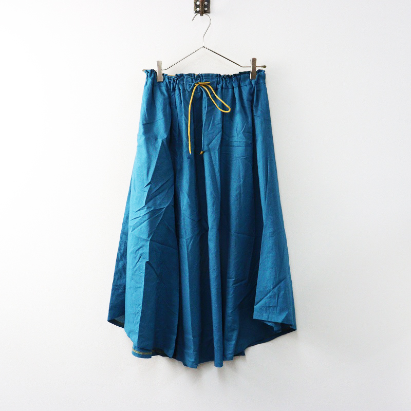 パラスパレス　花柄　リネン　フレアキュロット　秋色 Pal'las Palace 【期間限定価格】パラスパレス PallasPalace 縮