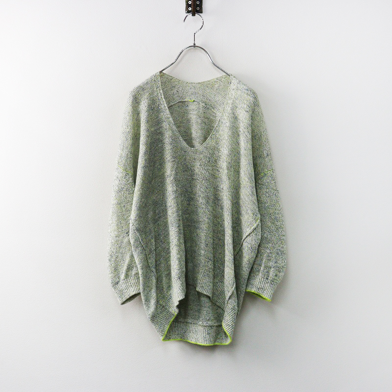 パラスパレス pal'las palace ミックスカラーニットプルオーバー