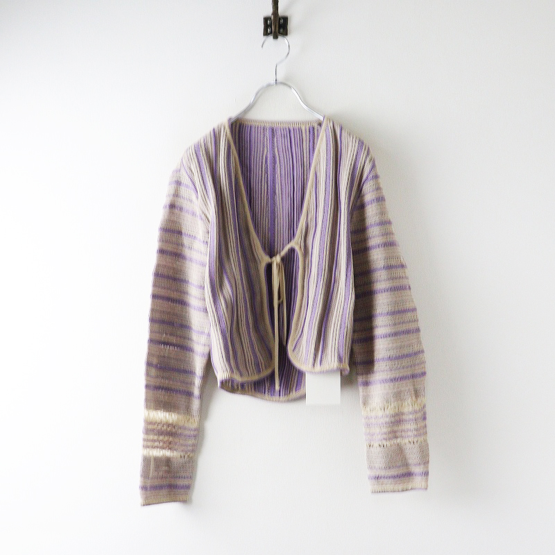 未使用 2025SS マメクロゴウチ Mame Kurogouchi Drop Jacquard