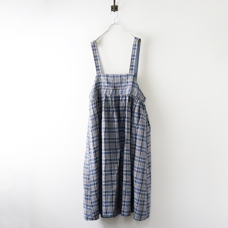 サマンサモスモス 【Cross×Linen】ジャンスカ 美品 サマンサモスモス