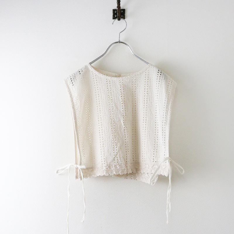 ネストローブ リネンレースタッカーベスト ネストローブ リネンレースタッカーベスト