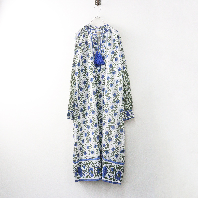 RHC Ron Herman ロンハーマン　ブロックプリントドレスSグリーン ロンハーマン RHC Block Print Dress XS グリーン SZ