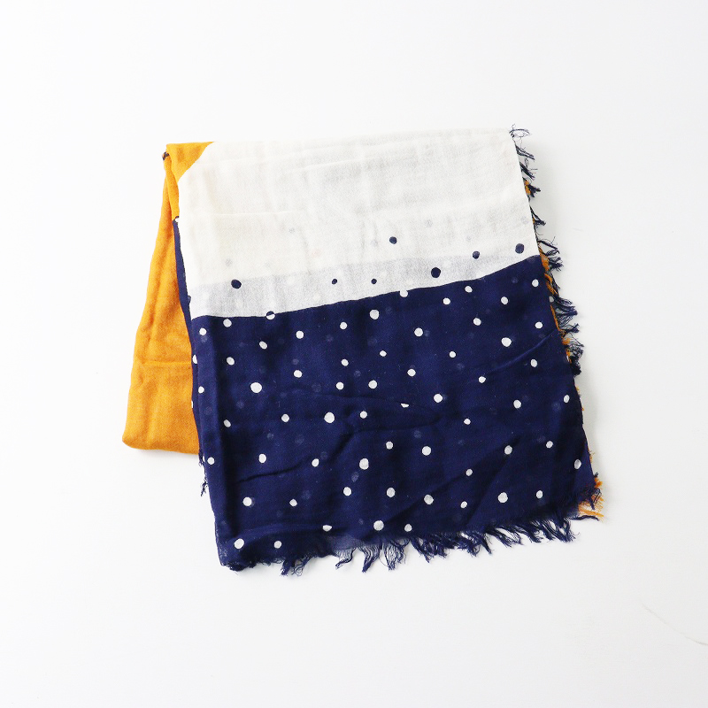 パラスパレス Pal'las Palace コットンガーゼ 配色プリント 大判