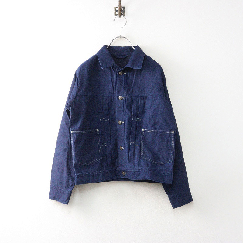 45R 藍デニムジャケット gジャン 現行品 定価7万くらい 【公式通販】