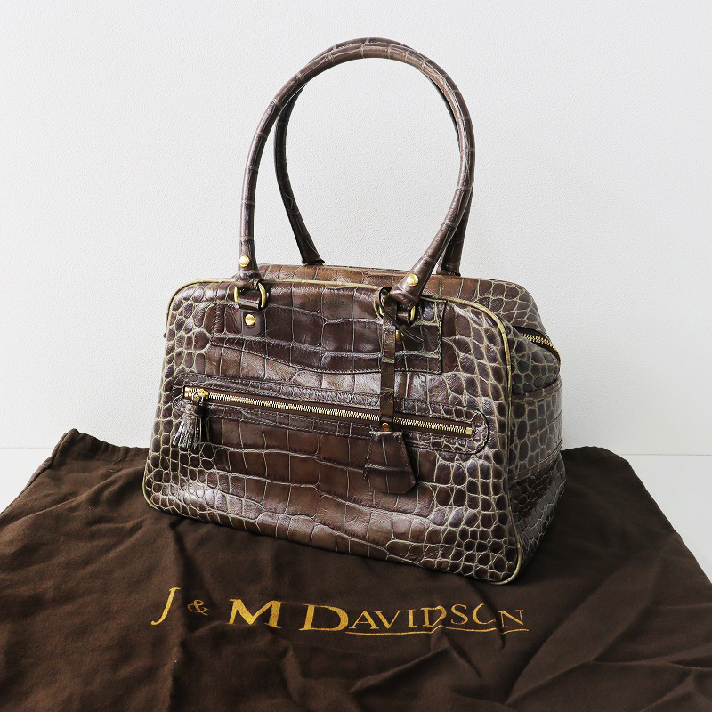 J&M DAVIDSON(ジェイアンドエムデヴィッドソン) / クロコ型押し