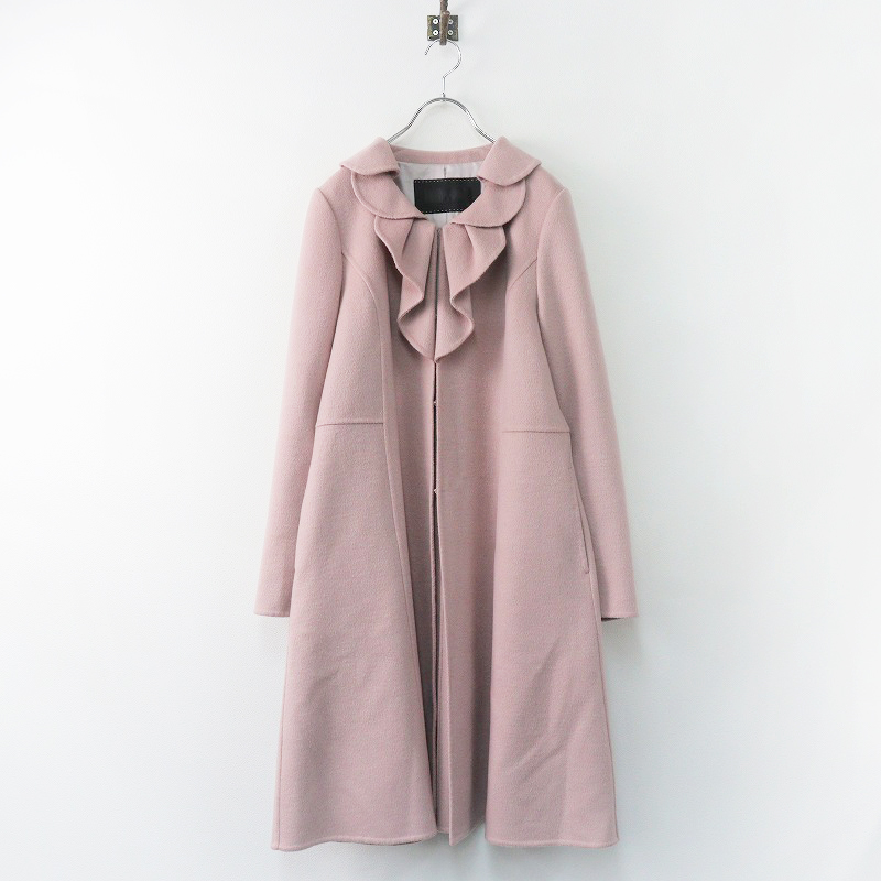 美品 トゥービーシック TO BE CHIC ライトリバー コート 42/ピンク 