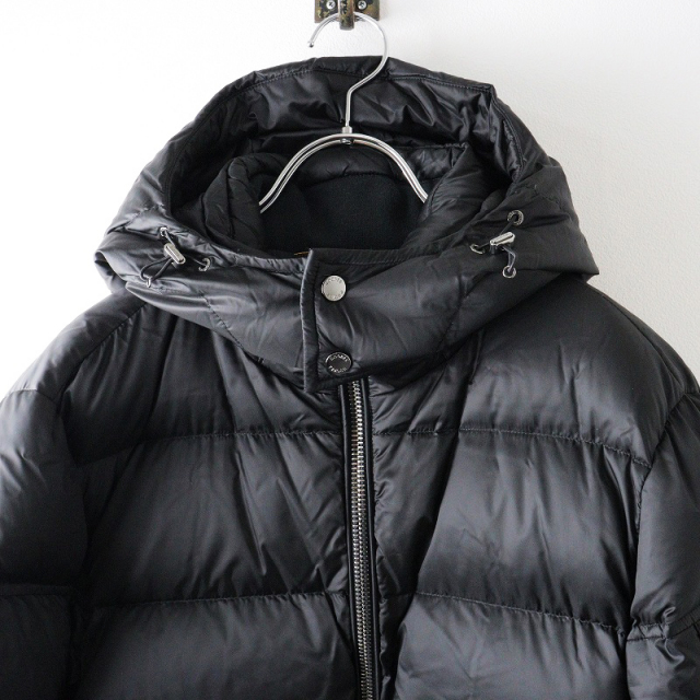 MOORER ブラック ダウンジャケット 専用 メンズ ムーレー MOORER BRETT-SH アクアシリーズ 撥水加工