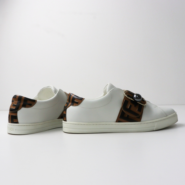 スプリングセール】美品 フェンディ FENDI 6734 ズッカ ローカット  