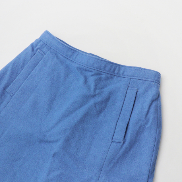 スローブイエナ SLOBE IENA ウール混 フレアスカート 38/ブルー  