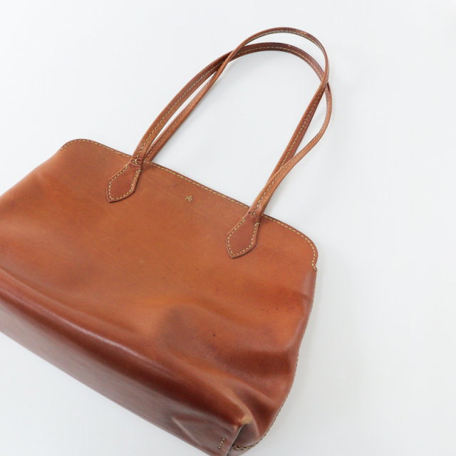 BARNEYS NEW YORK レザートート （エンリーベグリン HENRY BEGUELIN 