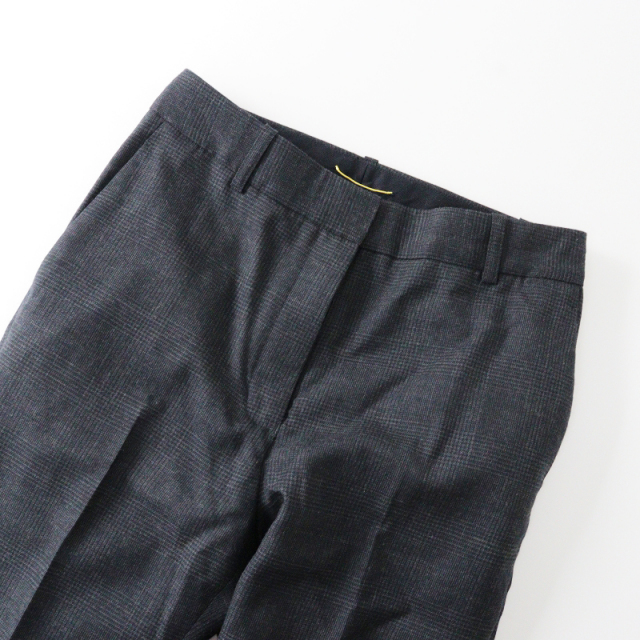 Deuxieme Classe WOOL TRO タックパンツ サイズ34グレー DEUXIEME CLASSE グレー WOOL TRO タックパンツ 34