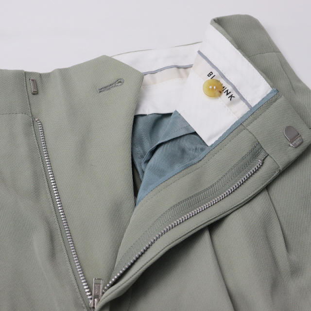 スプリングセール】ブラミンク BLAMINK ウールコットン 裏地シルク  