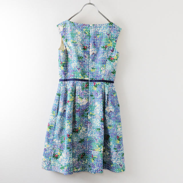 サマーセール】美品 トッカ TOCCA RICHLY シアーチェックフラワー  