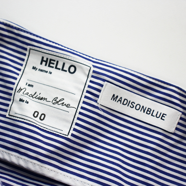 ウィンターセール】MADISON BLUE マディソンブルー STRIPE MI-MOLLET 