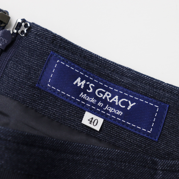 ゆめゆめ様サイズ38 エムズグレイシー スプリングセール】定価 2.6万 今季 2023SS M'S GRACY エムズ