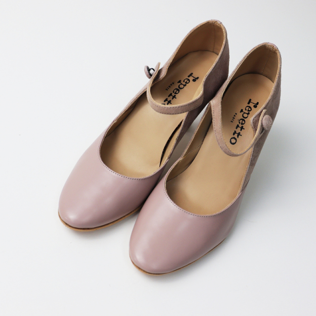 スプリングセール】repetto レペット スエードストラップパンプス 36 