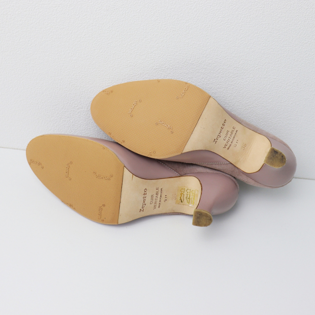 スプリングセール】repetto レペット スエードストラップパンプス 36 