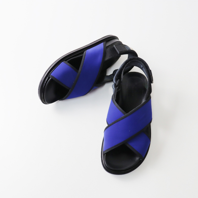 オータムセール】マルニ MARNI フスベット クリスクロスサンダル 37 
