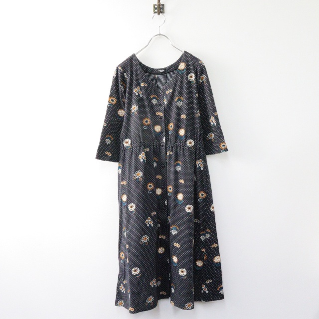 期間限定価格】マーブルシュッド marble SUD EMB Tenten Flower 刺繍 V 