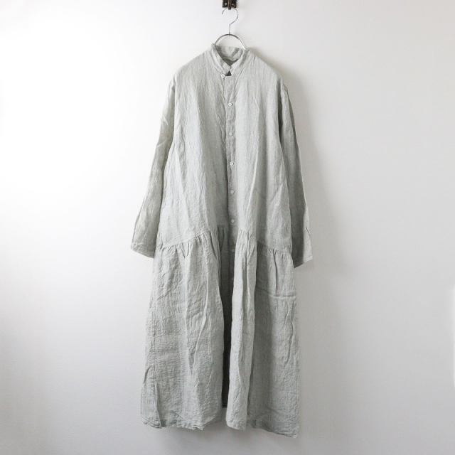 未使用】ヴラスブラム コルトレレイクリネン ロング シャツ ワンピース