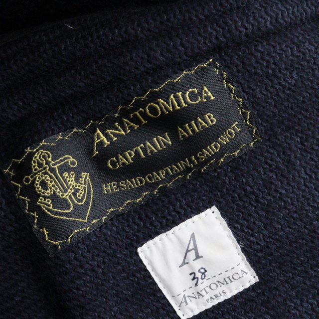 スプリングセール】アナトミカ ANATOMICA フレンチウール メルトン P 