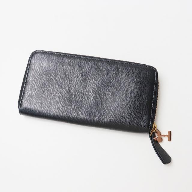 レペット　repetto ロングウォレット 長財布 Black 新品・未使用 スプリングセール】レペット repetto ラウンドジップ ロングウォレット