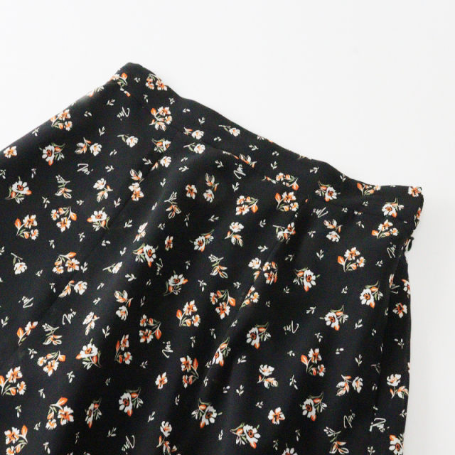 エムズグレイシー 019513 アウター 36 ブラウン フード 見づらかっ 花  