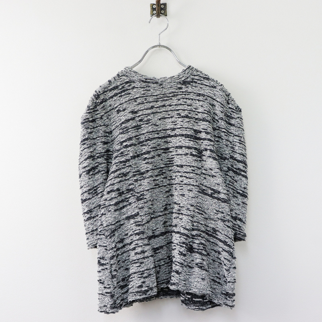 美品 アンリアレイジ ANREALAGE モザイクツイード チュニックトップス  