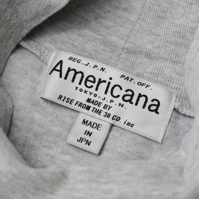 誕生日プレゼント スプリングセール】アメリカーナ ロゴ刺繍 AMRCN Americana カットソー(長袖+七分)