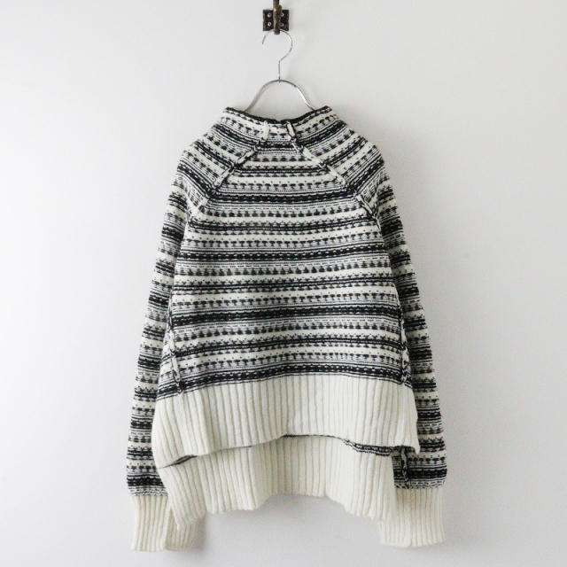 美品 2021AW MM6 メゾンマルジェラ Maison Margiela Insideout knit 