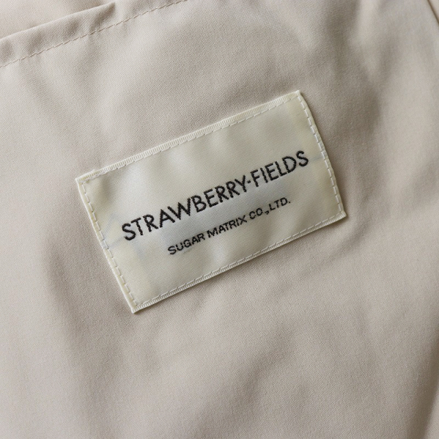 STRAWBERRY-FIELDS - 2022 ストロベリーフィールズ STRAWBERRY-FIELDS ショールカラー ダウンジャケット/ベージュ アウター【2400013732215】 期間限定価格】【スプリングセール】2022 ストロベリー