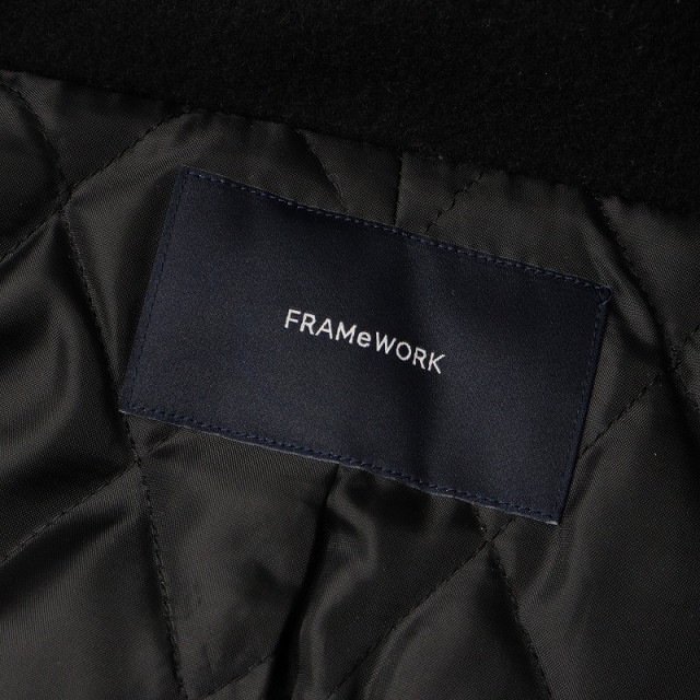 定価4.6万 2022AW フレームワーク FRAMeWORK ウールフード付き